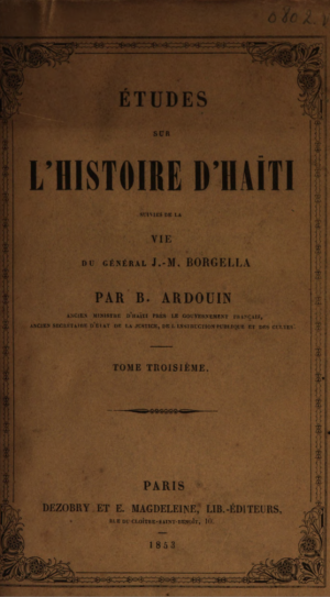 Etude sur l'histoire d'Haiti 3